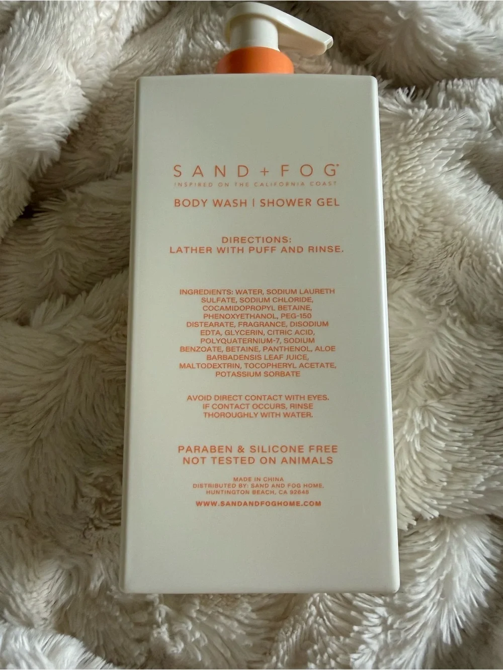 Sand & Fog Mango Coconut Body Wash - EXTRA LARGE 32oz